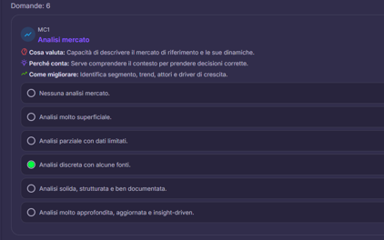 Check-up in autonomia